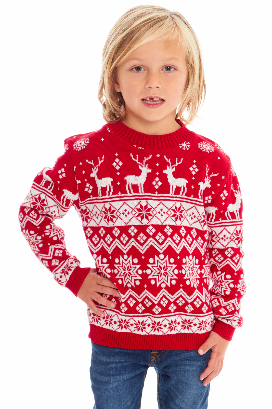 Mens Womens Kids Family Christmas Jumper Unisex Ladies Xmas Knit Sweater Novelty