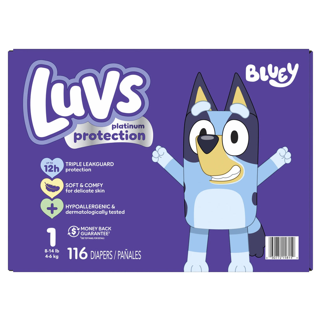 Platinum Protection Baby Diapers Size 1, 116 Count (Select for More Options)