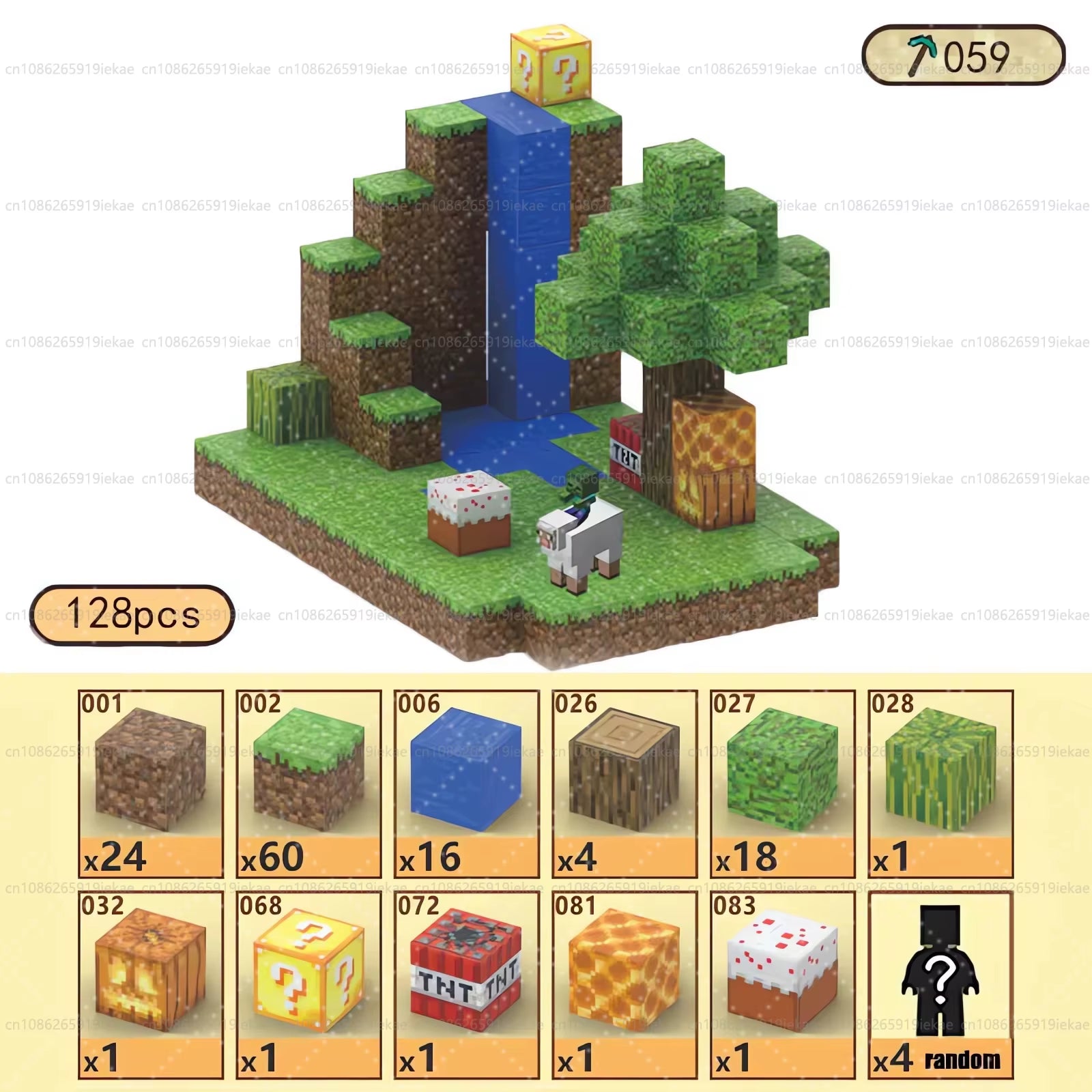 Magnetic Building Blocks Mine World Magnet Cube Set STEM Montessori Sensory Toy for Kids Boys Girls Ages 3+ DIY Model Children