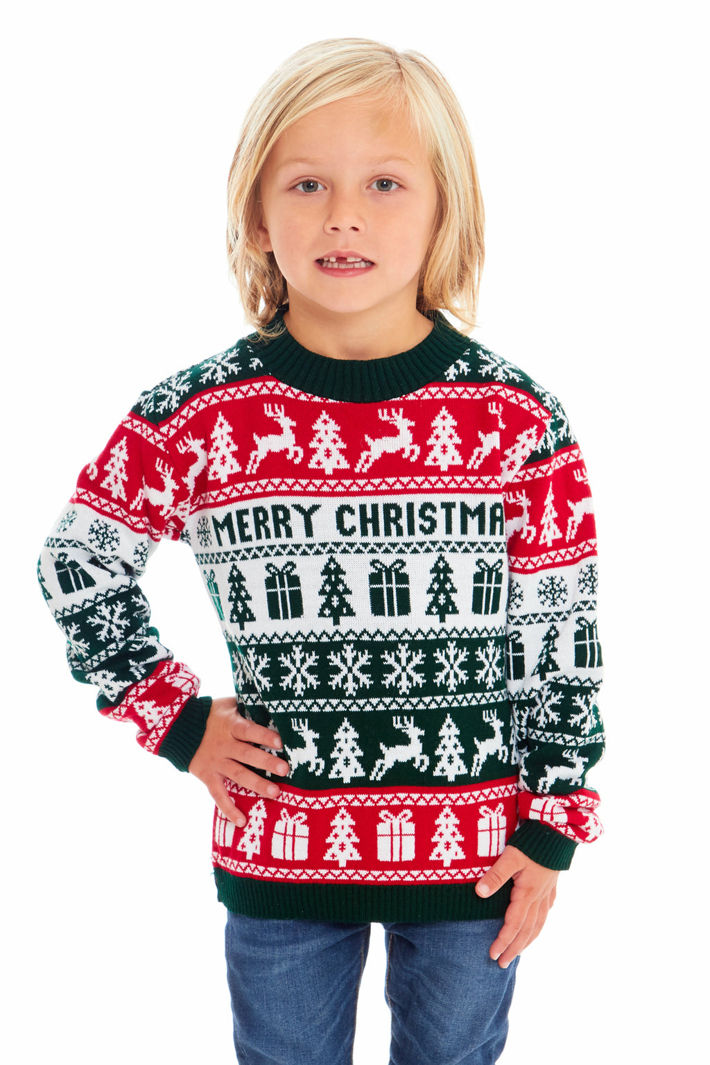 Mens Womens Kids Family Christmas Jumper Unisex Ladies Xmas Knit Sweater Novelty
