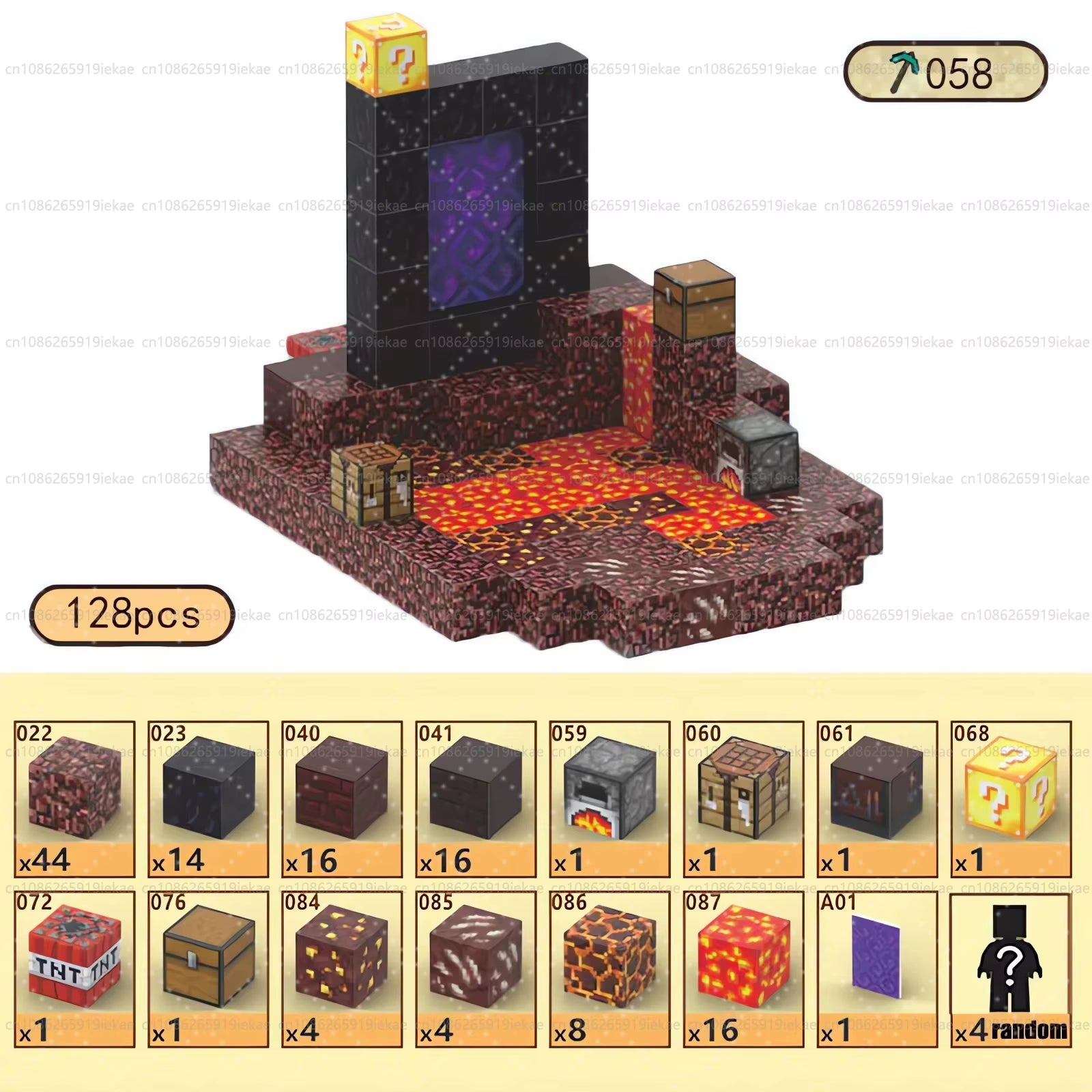 Magnetic Building Blocks Mine World Magnet Cube Set STEM Montessori Sensory Toy for Kids Boys Girls Ages 3+ DIY Model Children