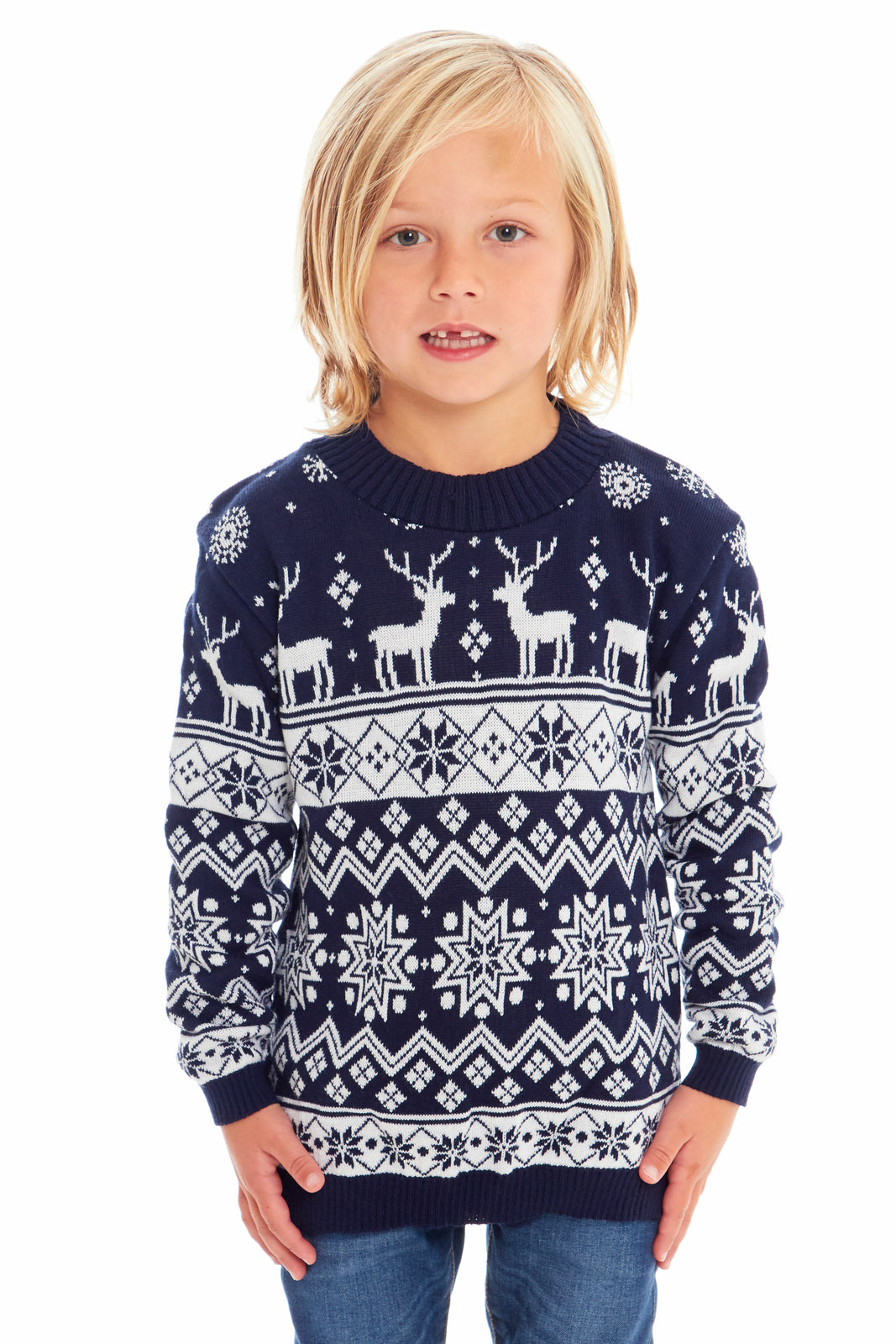 Mens Womens Kids Family Christmas Jumper Unisex Ladies Xmas Knit Sweater Novelty