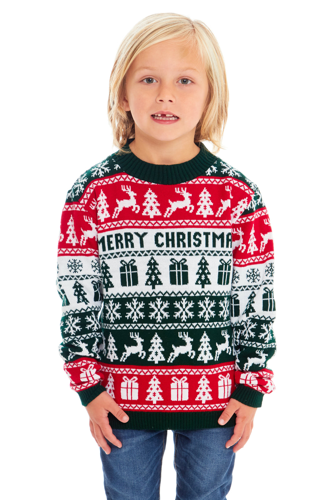 Mens Womens Kids Family Christmas Jumper Unisex Ladies Xmas Knit Sweater Novelty