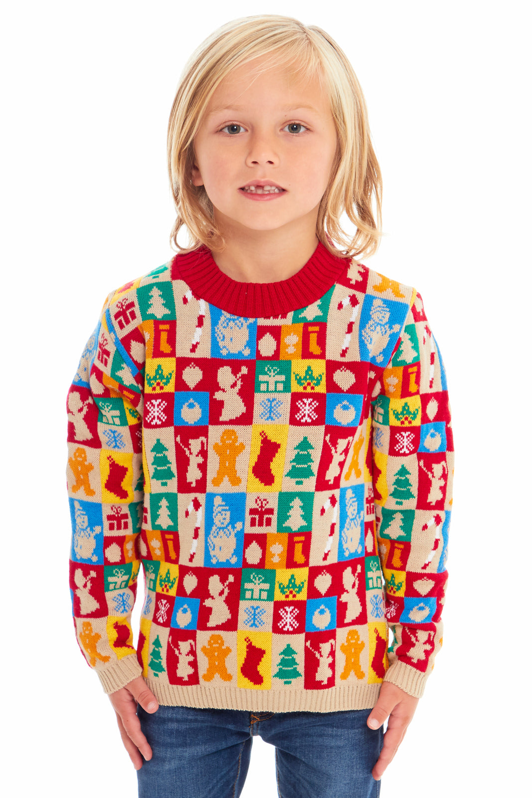 Mens Womens Kids Family Christmas Jumper Unisex Ladies Xmas Knit Sweater Novelty