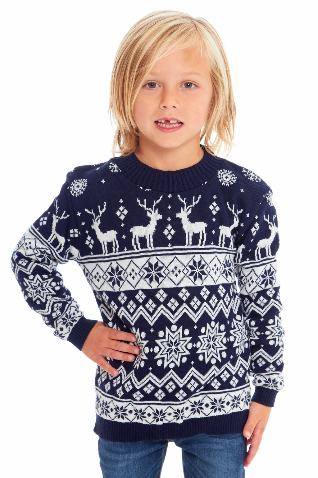 Mens Womens Kids Family Christmas Jumper Unisex Ladies Xmas Knit Sweater Novelty