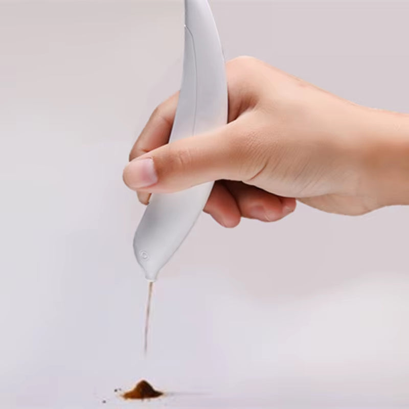 Creative Electrical Latte Art Pen for Coffee Cake Spice Pen Cake Decoration Pen Coffee Carving Pen Baking Pastry Tools