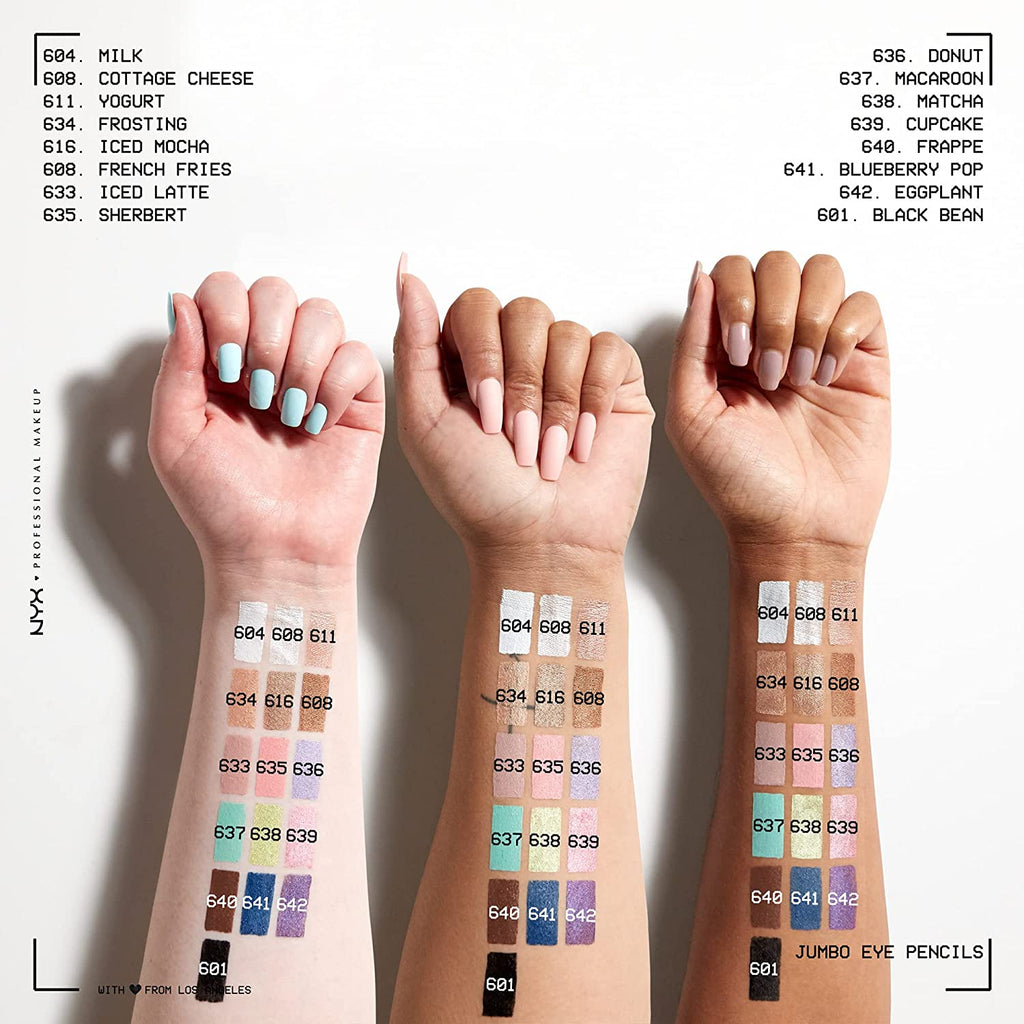 Jumbo Eye Pencil, Blendable Eyeshadow Stick & Eyeliner Pencil - Iced Latte (Mauve Brown)