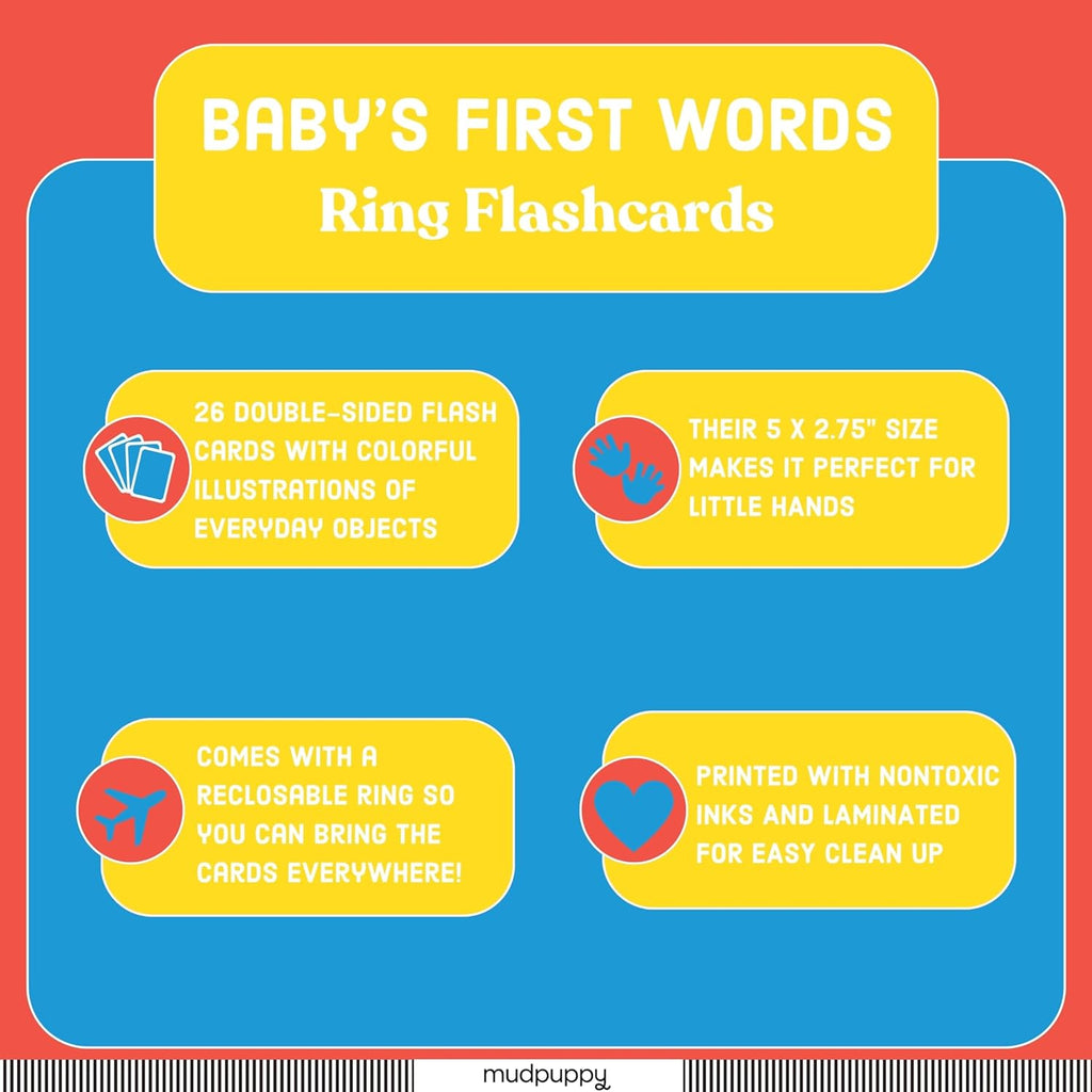My First Words Ring Flash Cards